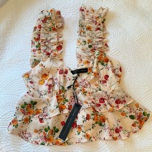 House of Harlow x Revolve Clothing Floral Top